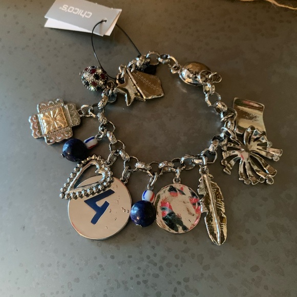 Chico, NEW WITH TAGS, Bracelet, AMERICANA COLLECTION, magnetic closure. - Picture 5 of 9